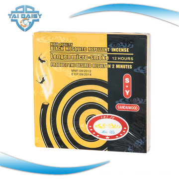 12 Horas Black Mosquito Coil Venda quente em África